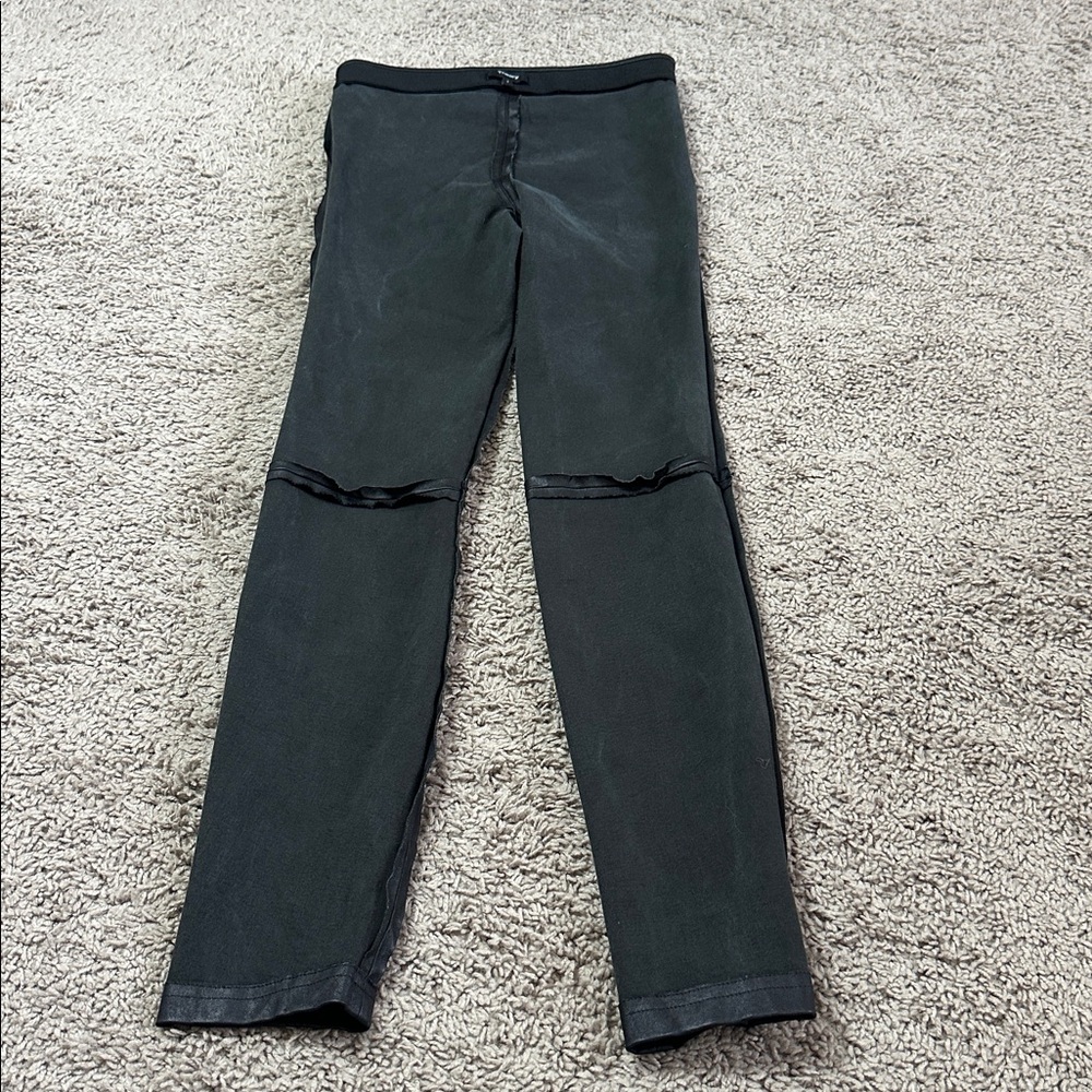 Theory Adbelle Women’s Stretch Skinny Leggings Black Size 2 - Picture 11 of 16
